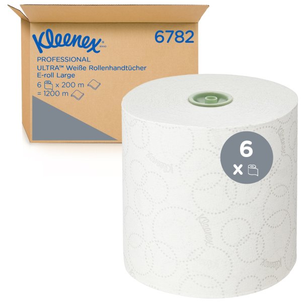 Kleenex Rollenhandtuch Ultra 6782 200m 6St.