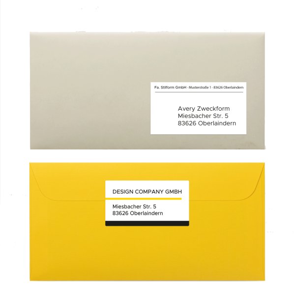 Avery Zweckform Etikett 3660-200 97x67,7mm weiß 1.760 St./Pack.