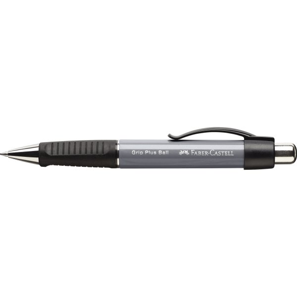 Faber-Castell Kugelschreiber GRIP PLUS Ball M stone grey