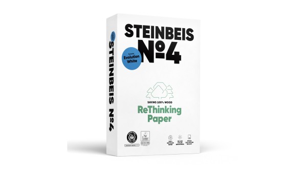 Steinbeis Papier Evolution White A4 80g 500Bl Recycling 8018A80