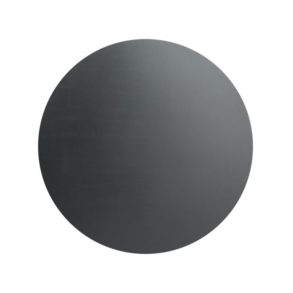 FEROS Tischplatte HPL rund 120cm schwarz