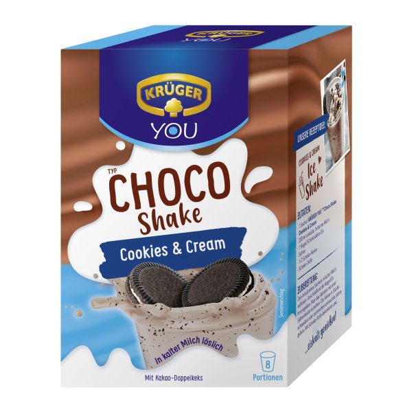 Krüger you Choco Shake Cookie Cream 8St