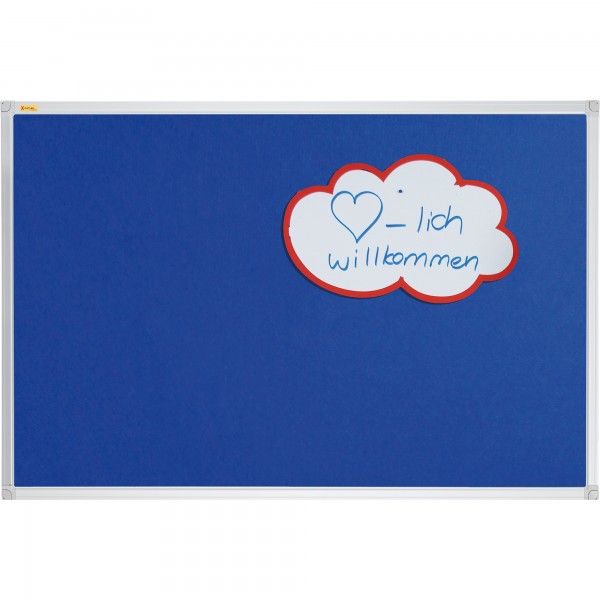 Franken Pinnwand X-tra!Line PT330503 120x180cm Filz blau