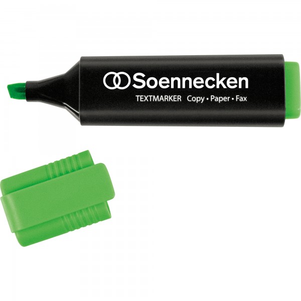 Soennecken Textmarker 3394 2-5mm Keilspitze grün