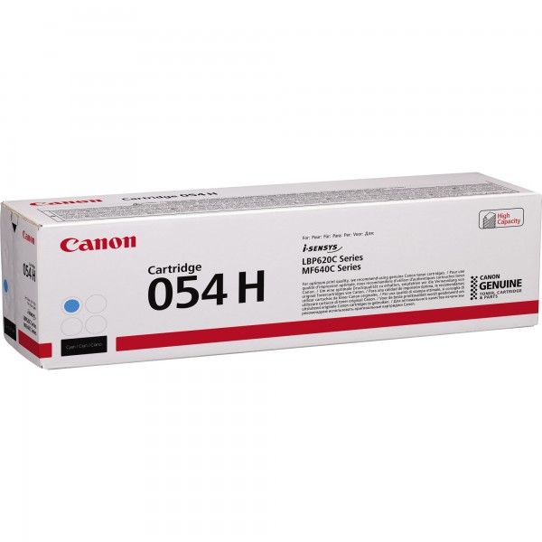 Canon Toner 3027C002 054 H 2.300Seiten cyan