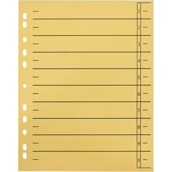 Soennecken Trennblatt A4 230g Karton ge 100St