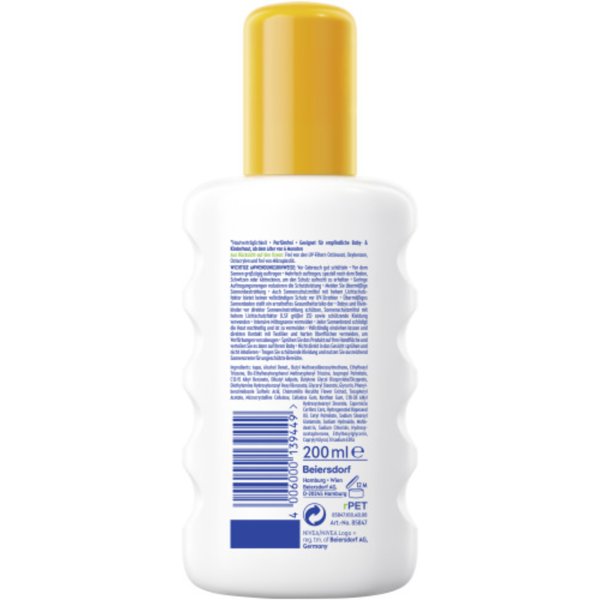 Nivea sun Sonnenschutzspray Kids LSF50+ 200ml