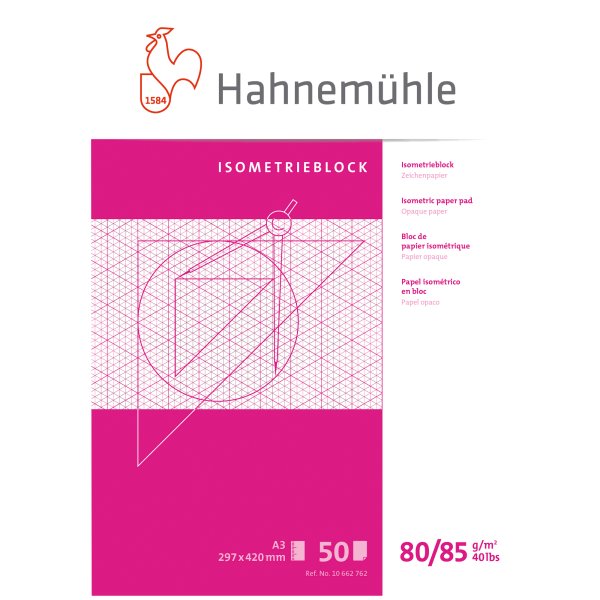 Hahnemühle FineArt Isometrieblock A3 raut