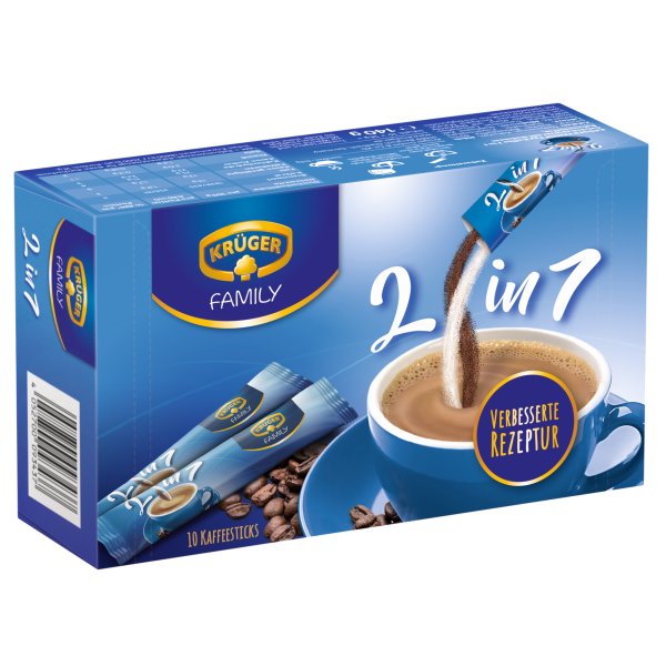 Krüger family Kaffee 2in1 Classic 10St