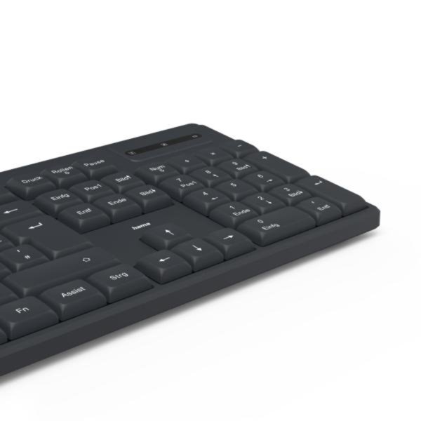 Hama Funktastatur WK-200 sw