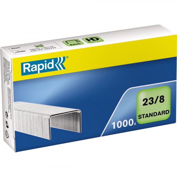 Rapid Heftklammer Standard 24869200 23/8 1.000 St./Pack.