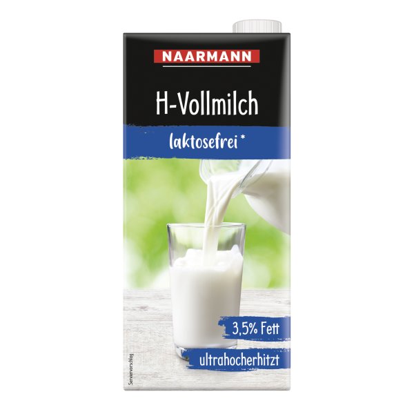 Naarmann H-Milch laktosefrei 3,5Prozent 1l 12St.