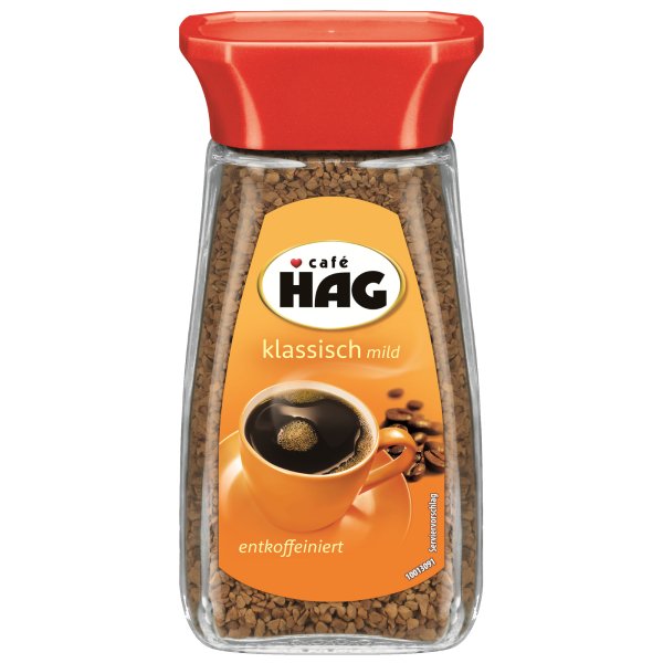 Cafe HAG Kaffee löslich entkoffeiniert 100g