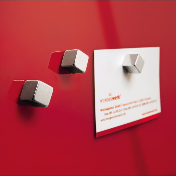 SIGEL Magnetboard Artverum GL147 910x460x15mm Glas rot