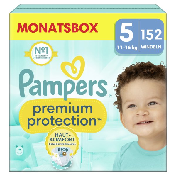 Pampers Windel Premium Protection Gr.5 Junior 152St.
