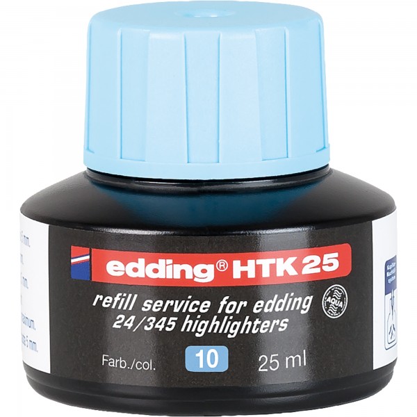 edding Nachfülltusche HTK25 4-HTK25010 25ml hellblau