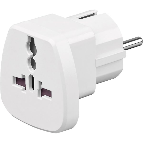 Goobay Reiseadapter Universal CEE7/7 ws