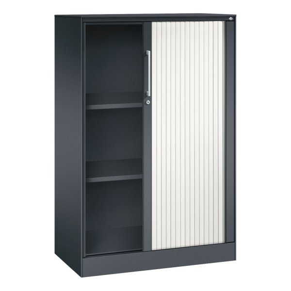 C+P Aktenschrank 3OH 1310x800x435mm sgr/rws