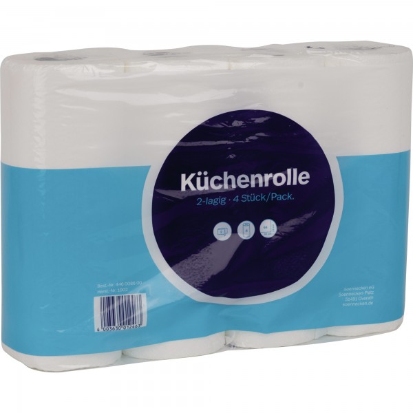 sonador Küchenrolle 1002 2-lagig weiß 4 St./Pack.