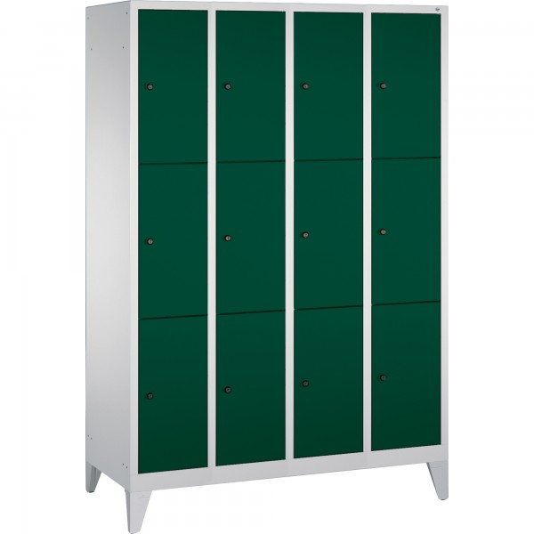 C+P Fächerschrank 8010403S10039 Füße 12Fächer B1190mm lgr/rgn