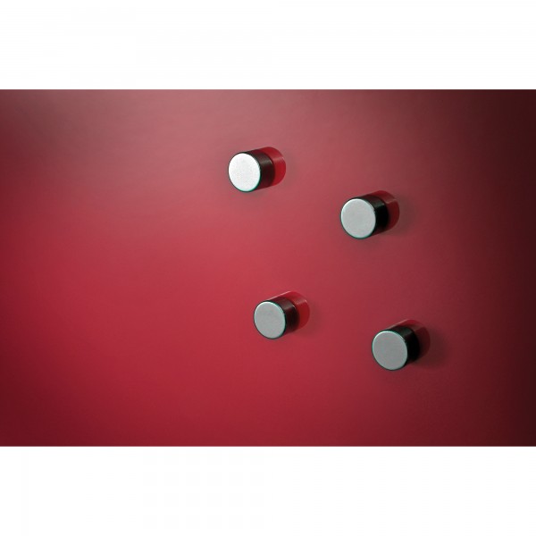 Legamaster Glastafel 7-104754 90x120cm rot