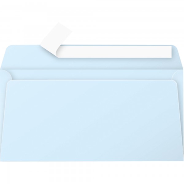 Clairefontaine Briefumschlag Pollen 5465C DL blau 20 St./Pack.