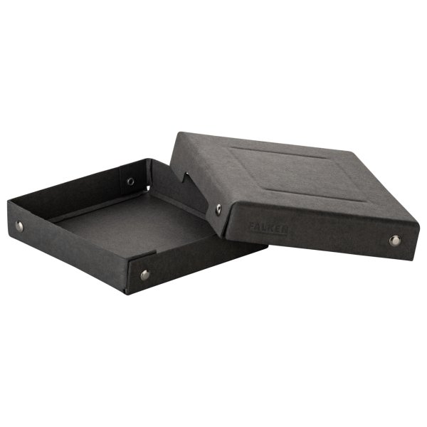 Falken Aufbewahrungsbox PURE Box Black 120x120x25mm sw