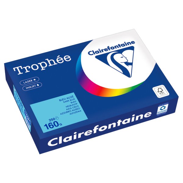 Clairefontaine Kopierpapier A4 160g bl 250Bl