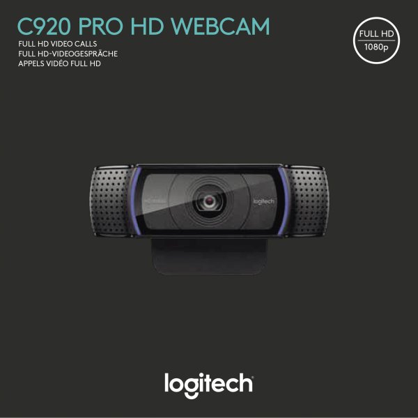 Logitech Webcam C920 960-001055 USB 1080p