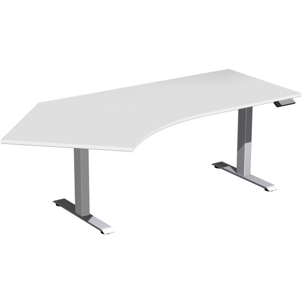 Gera Tisch Elevate Basic 135 li 2166x1130x730-1230 si/lgr
