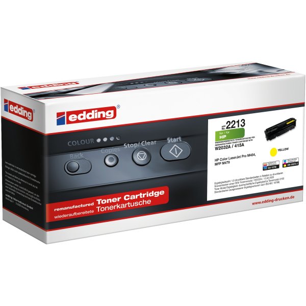 edding Toner wie HP W2032A gelb