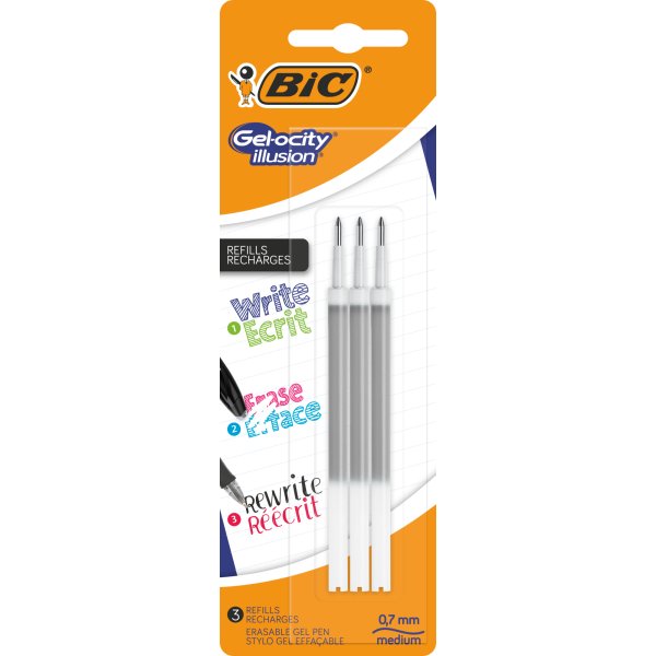 BIC Gelmine Gel-ocity Illusion 505384 sw 3St.