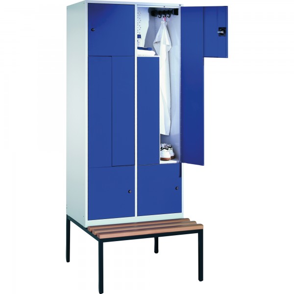 C+P Z-Spind 8153224S10010 Sitzbank 4Personen lgr/ebl