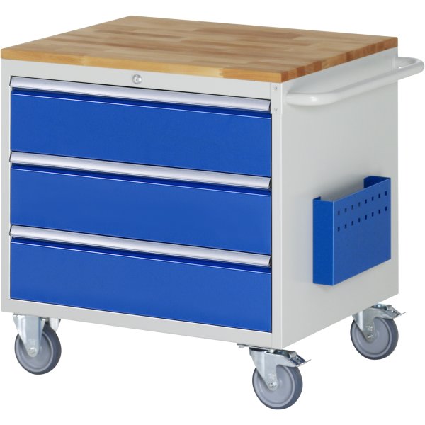 RAU Montagewagen 3Schübe 770x650x795mm lgr/ebl
