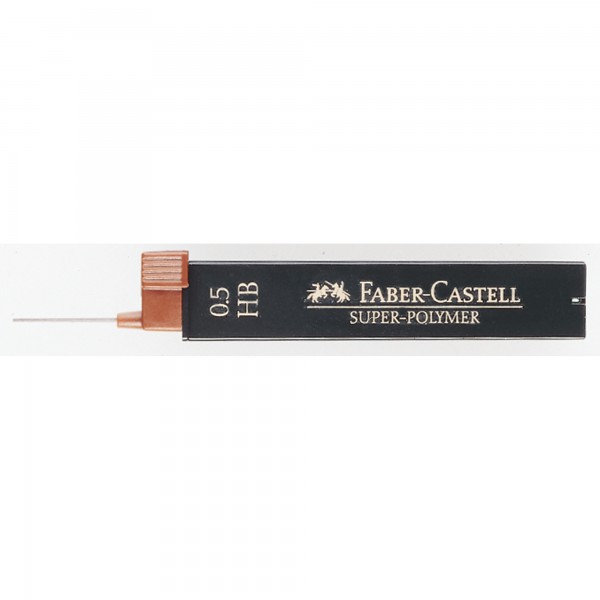 Faber-Castell Feinmine SUPER POLYMER 120500 HB 0,5mm 12St.