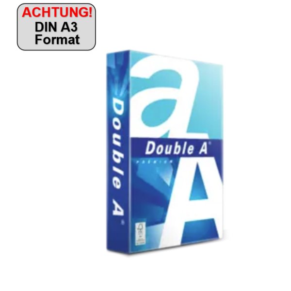 Double A Kopierpapier Premium A3 80g 500Bl