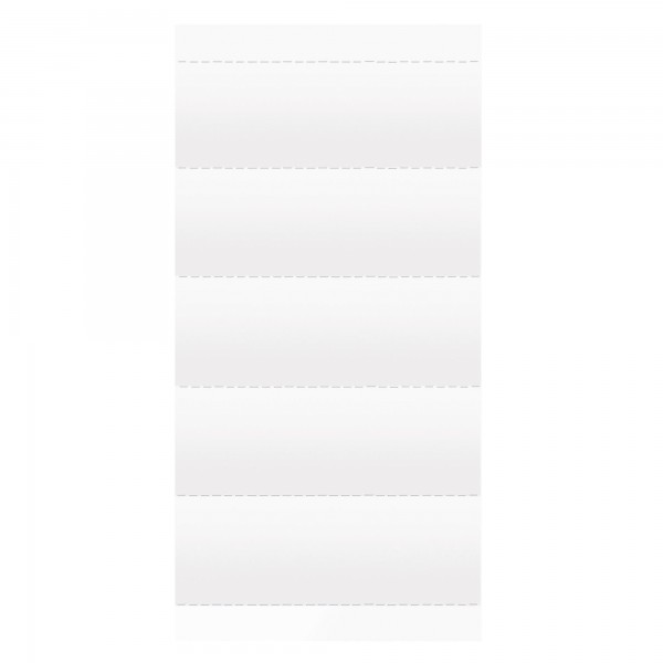 Falken Beschriftungsschild 11288172 60x20mm Papier weiß 100 St./Pack.