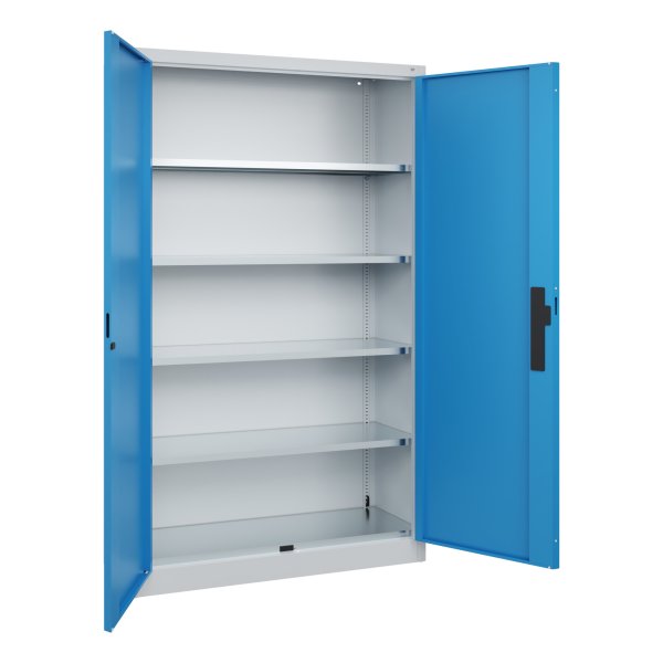C+P Werkzeugschrank 4Böden 1950x1200x400mm lgr/lbl