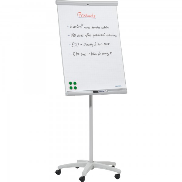 Franken Flipchart U-Act! Line Mobil FC91 70x100cm weiß