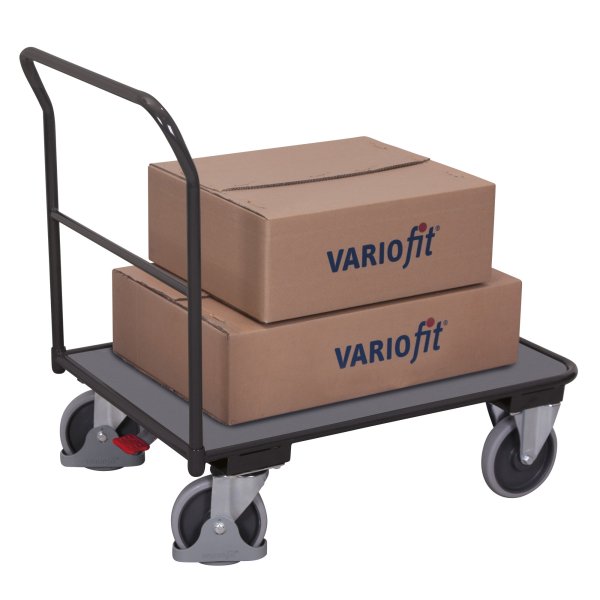 VARIOfit Schiebebügelwagen Gummi 1100x700x1030mm an