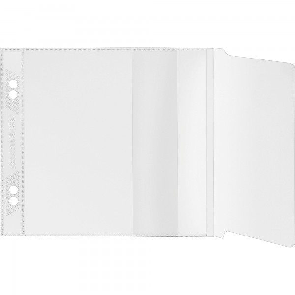 Veloflex CD/DVD Hülle 4366100 für 1CD PP transparent