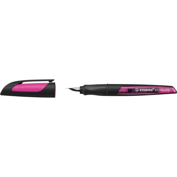 Stabilo Füllhalter EASYbuddy M schwarz/magenta