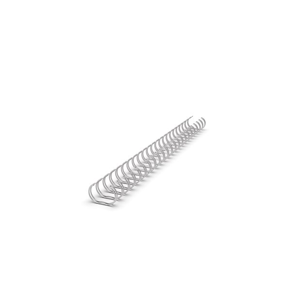 RENZ Drahtbinderücken 321600923 A4 16mm 23Ringe silber 50St