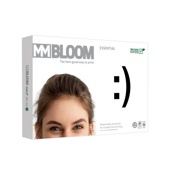 Mm bloom Kopierpapier Essential A4 80g 500Bl