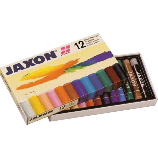 Jaxon Ölpastellkreide sort 12St