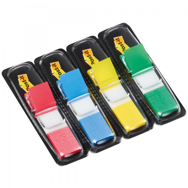 Post-it Haftstreifen Index Mini 683-4 sort 4x35Bl