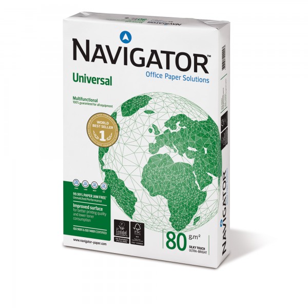 Navigator Kopierpapier Universal 8247B80B DIN A3 80g 500 Bl./Pack.