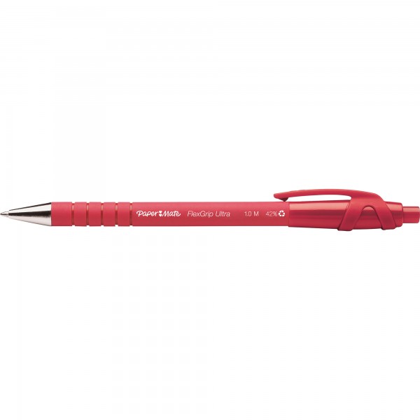 Paper Mate Kugelschreiber Flexgrip Ultra RT S0190413 M rot