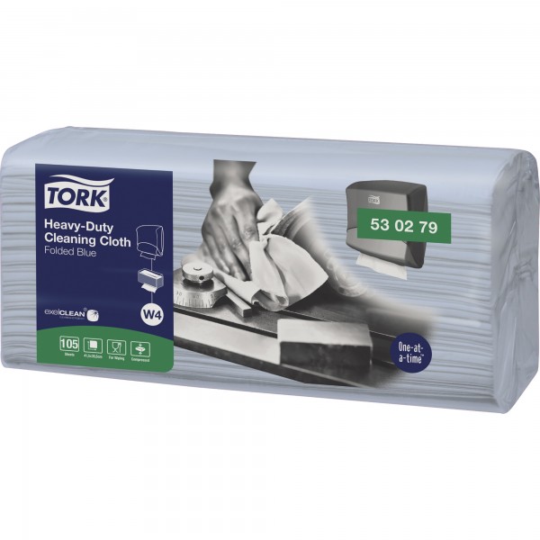 Tork Reinigungstuch 530279 35,5x41,5cm 1lagig bl 4x105St.