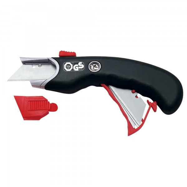 Wedo Cutter Safety Profi 25mm +5Klingen rt/sw
